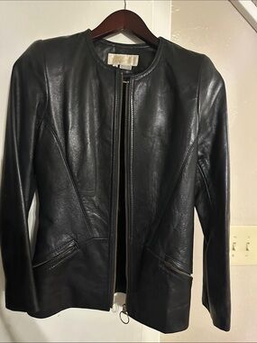 Margaret Godfrey vintage leather jacket